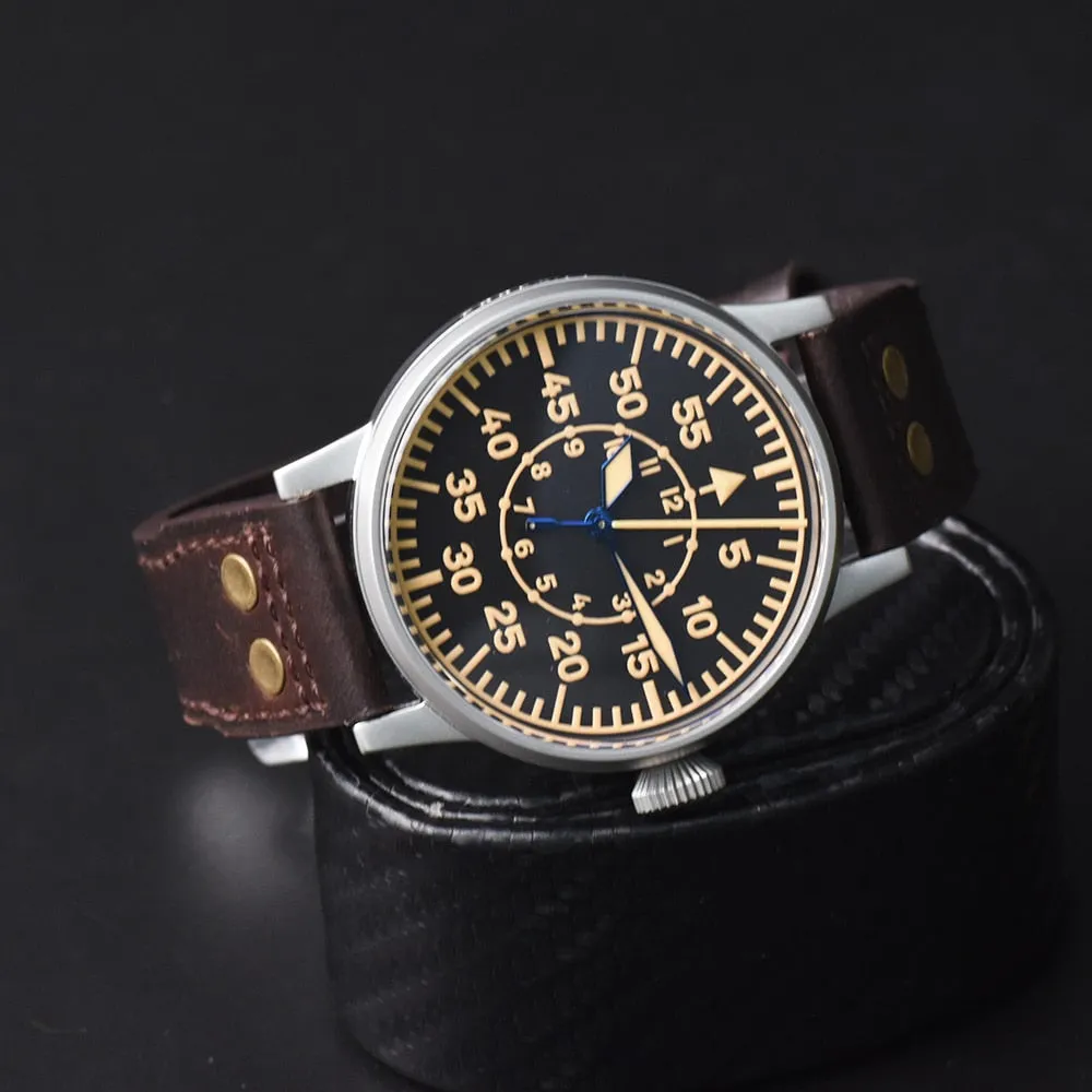 Hruodland 42mm Flieger Big Pilot Watch