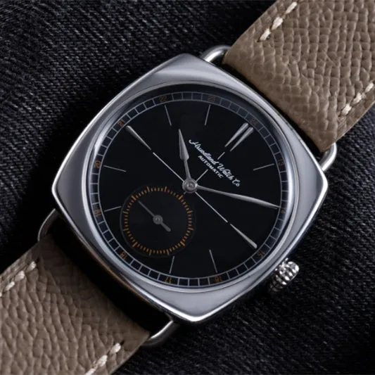 hruodland F028 ST1701S quare Mechanical Watch