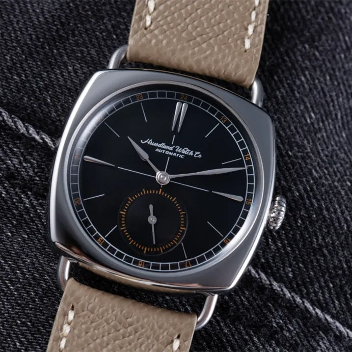 hruodland F028 ST1701S quare Mechanical Watch