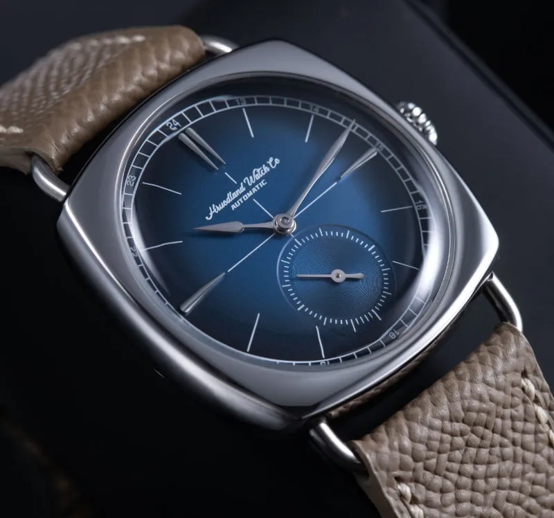 hruodland F028 ST1701S quare Mechanical Watch