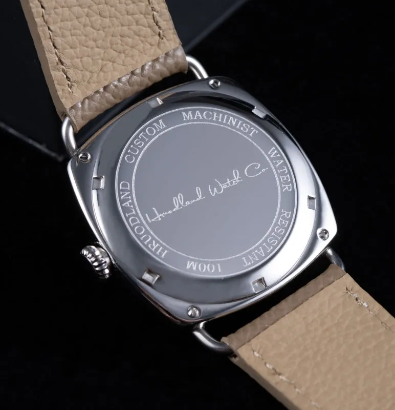 hruodland F028 ST1701S quare Mechanical Watch