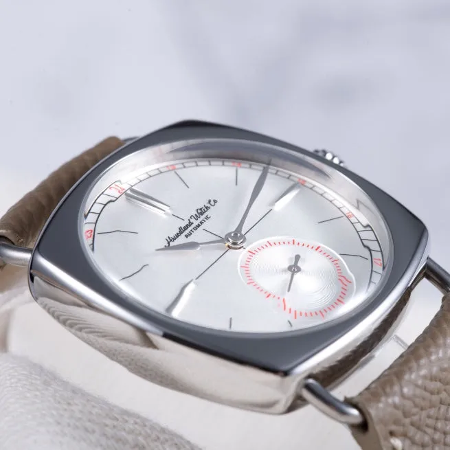 hruodland F028 ST1701S quare Mechanical Watch