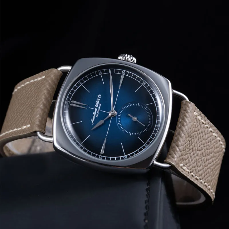 hruodland F028 ST1701S quare Mechanical Watch
