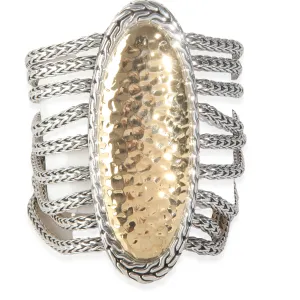 John Hardy Yellow Gold & Sterling Silver  Palu 9 Strand Bracelet