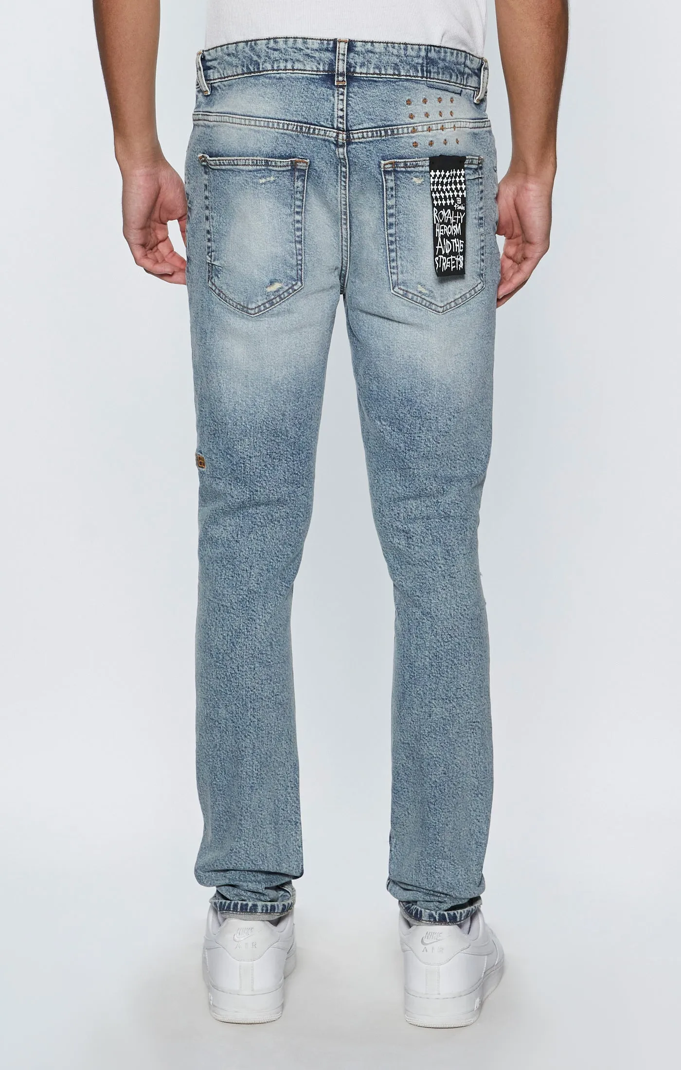 Ksubi Van Winkle Scatter Chamber - DENIM