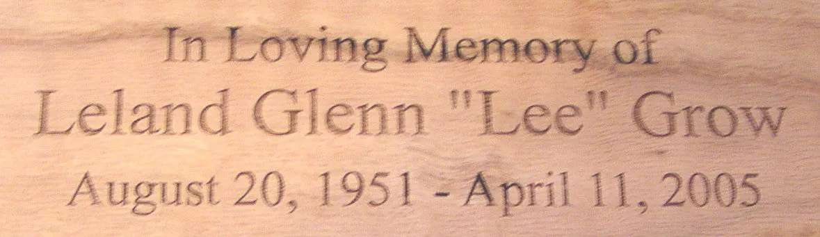 Laser Engraved Personalization Longer Text 10 Lines (ADD ON)