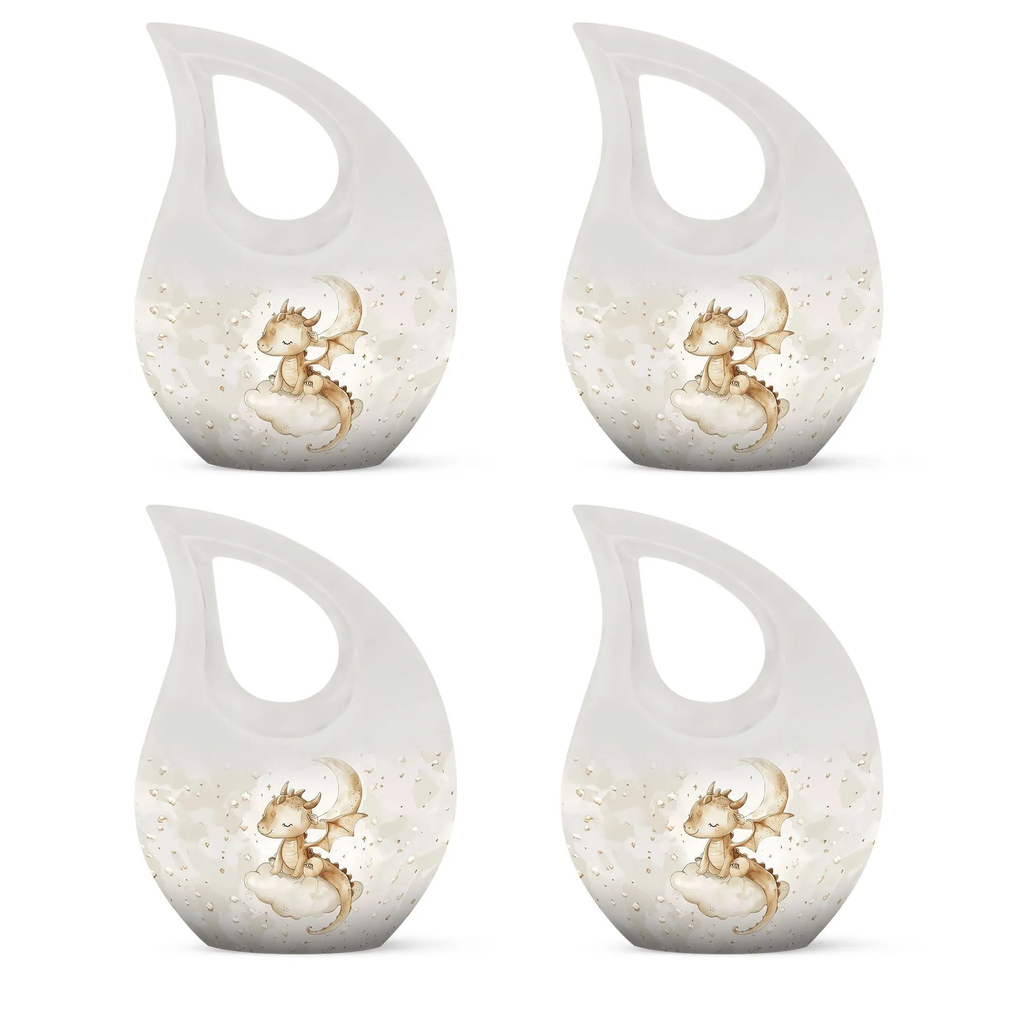 Long-lasting Dragons Rest: Mini Memorial Urn For Loving Farewell