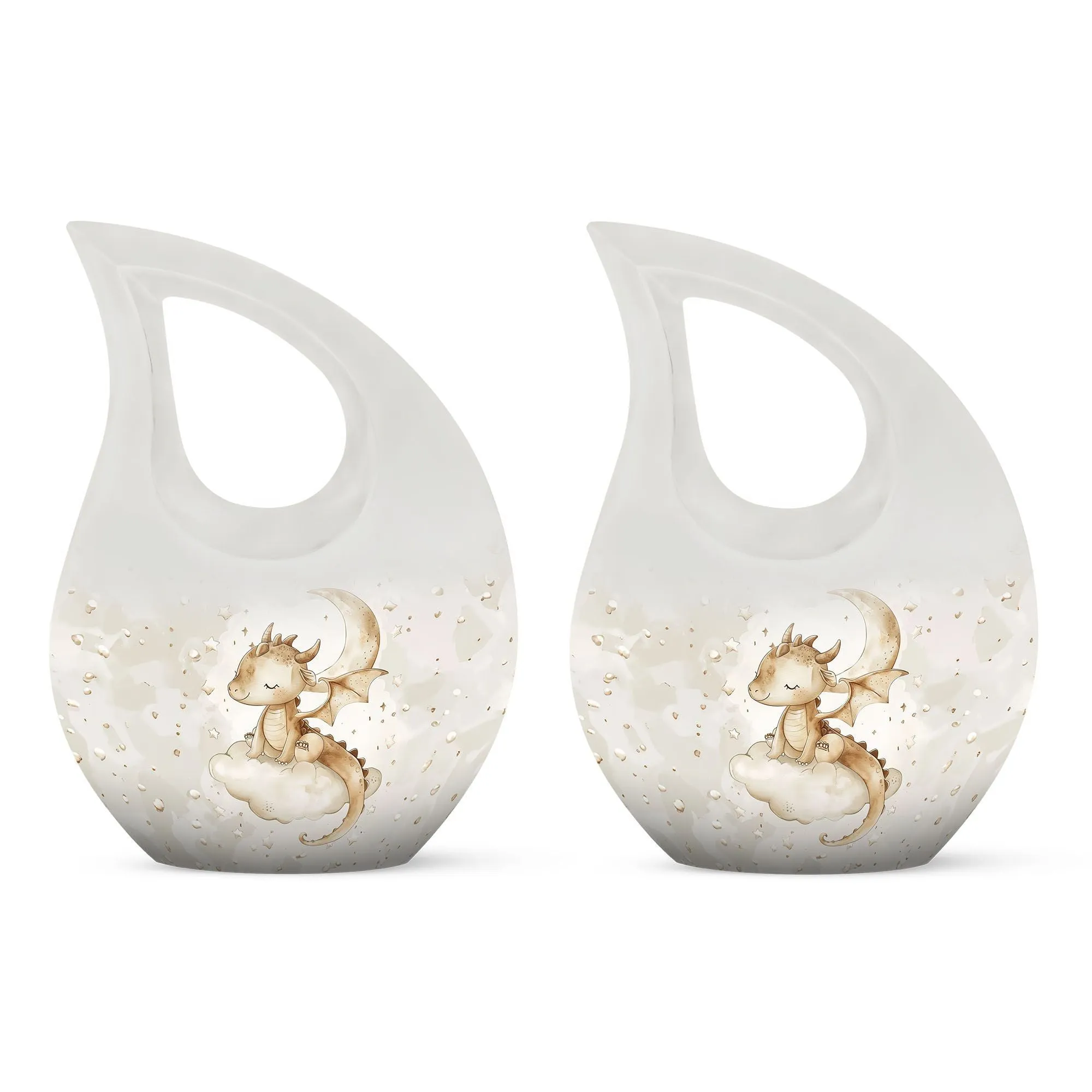 Long-lasting Dragons Rest: Mini Memorial Urn For Loving Farewell