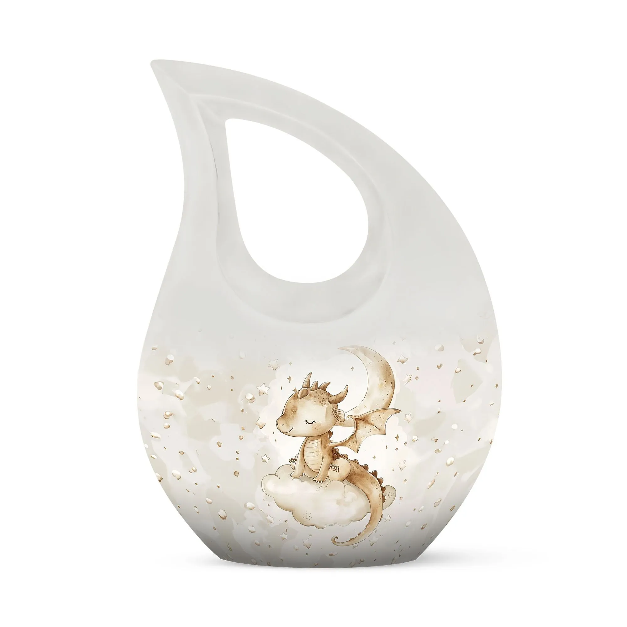 Long-lasting Dragons Rest: Mini Memorial Urn For Loving Farewell