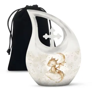 Long-lasting Dragons Rest: Mini Memorial Urn For Loving Farewell