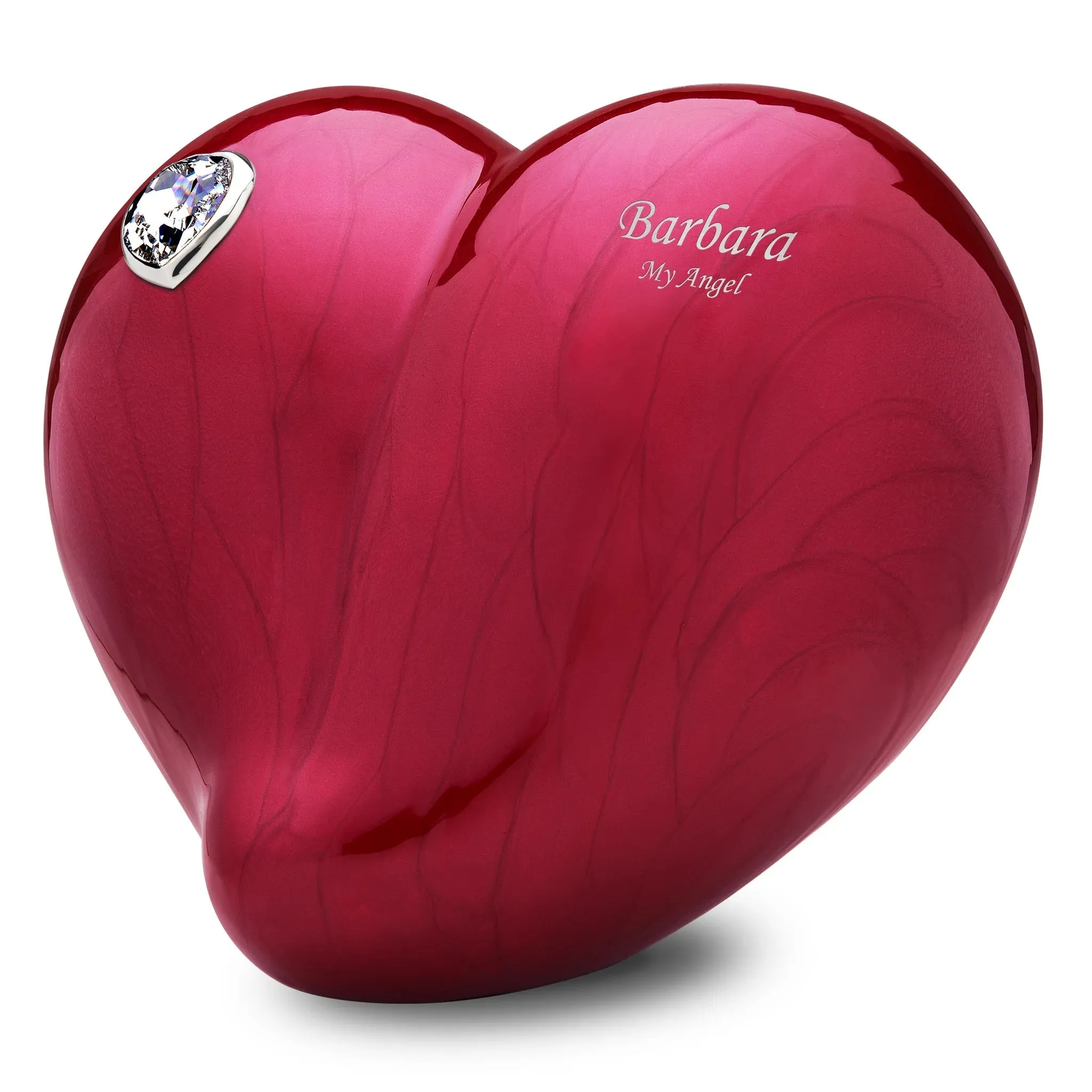 Loveheart Metal Sculpture Heart-Shaped Cremation Urn