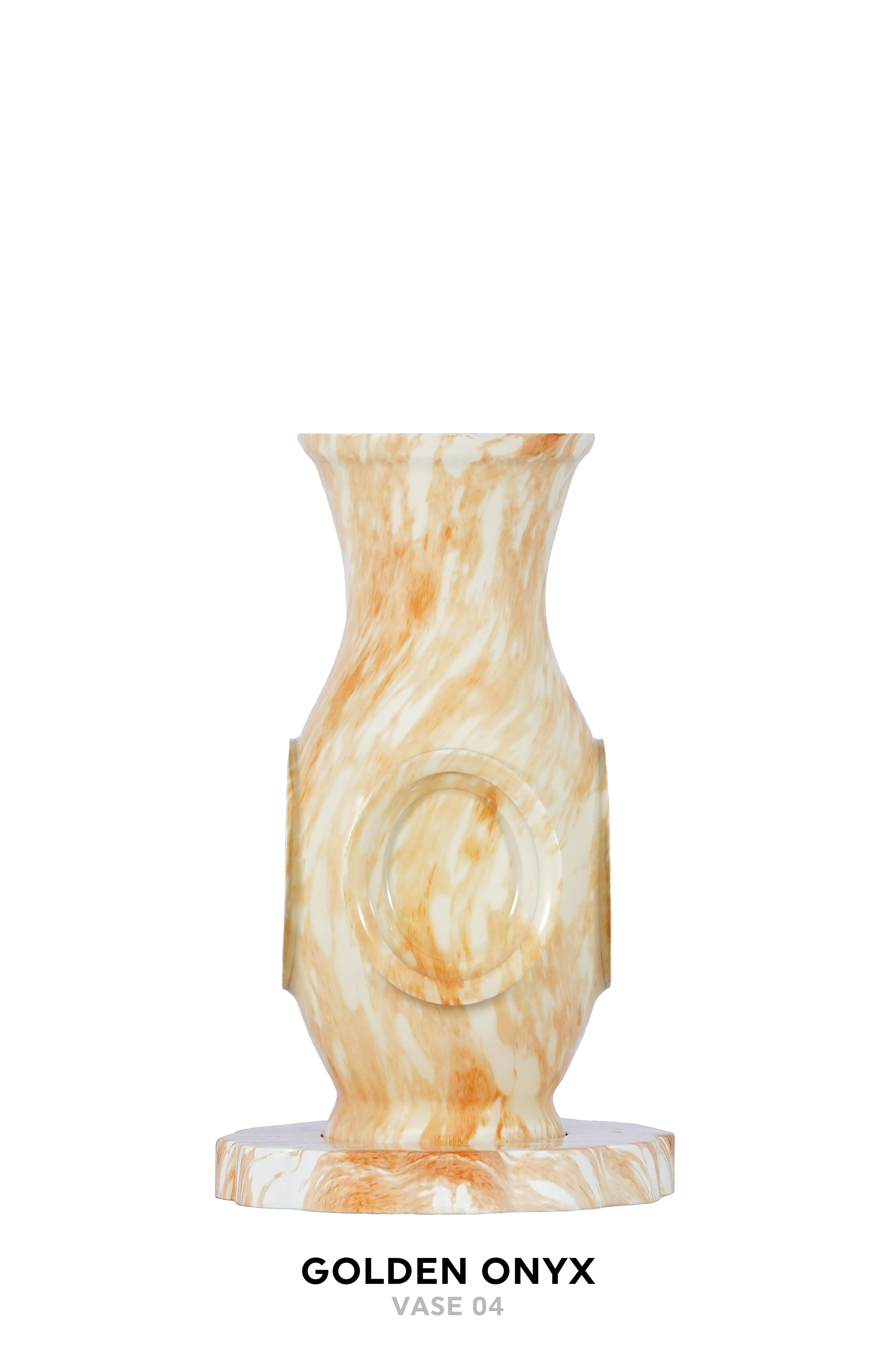 Luxurious Vase Flower Urn - Marble & Woodland Designs