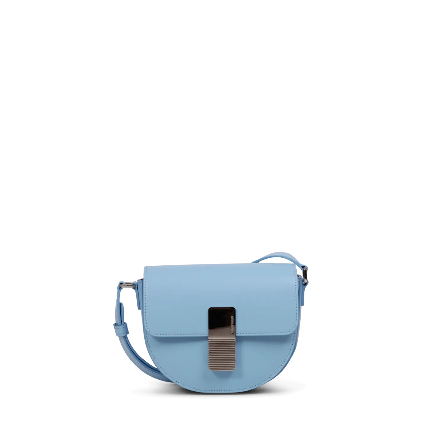 Mini Sully Silver Edition - Cuir Box Bleu Clair