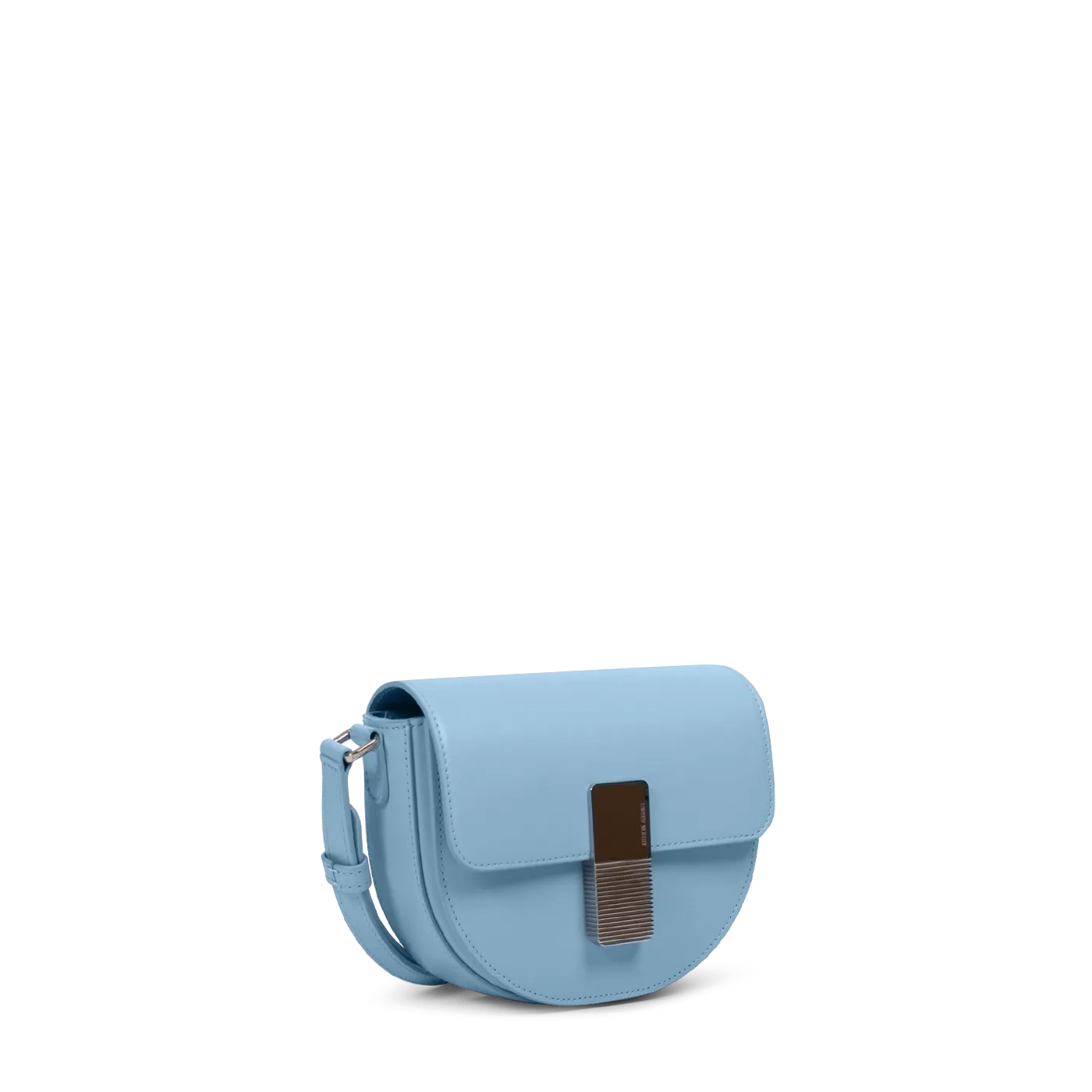 Mini Sully Silver Edition - Cuir Box Bleu Clair