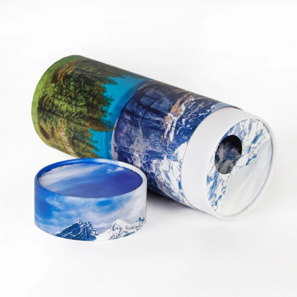 Mountain Serenity Scattering Urn (for up to 1 set of adult ashes) | Large Biodegradable Scatter Urn