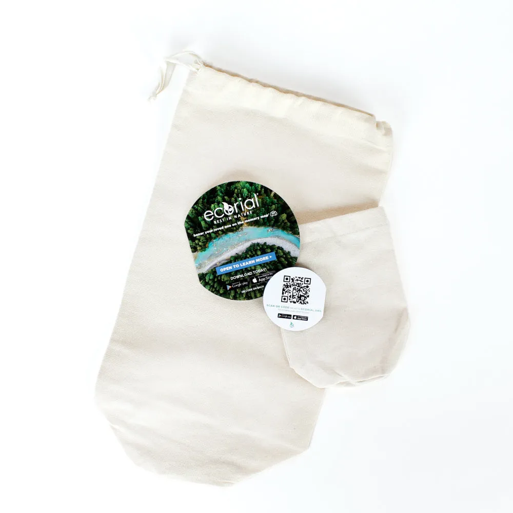 Mountain Serenity Scattering Urn (for up to 1 set of adult ashes) | Large Biodegradable Scatter Urn
