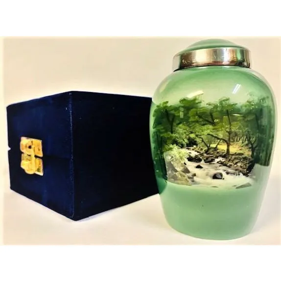 Mountain Stream, Cremation Urn