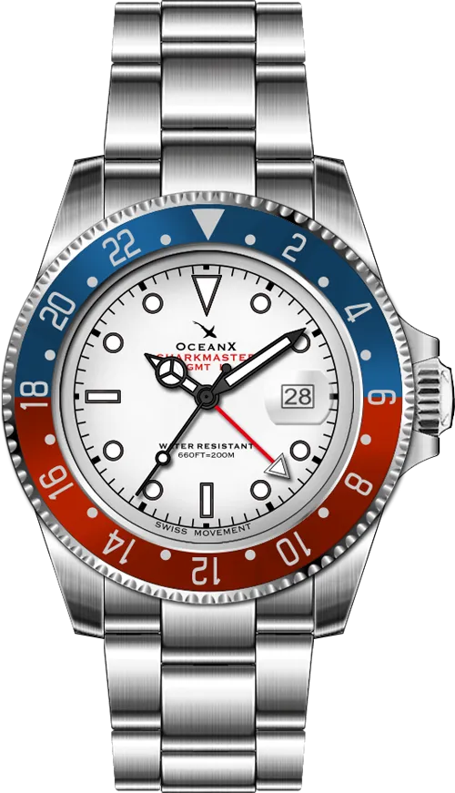 OceanX Sharkmaster GMT II SMS-GMT-0212
