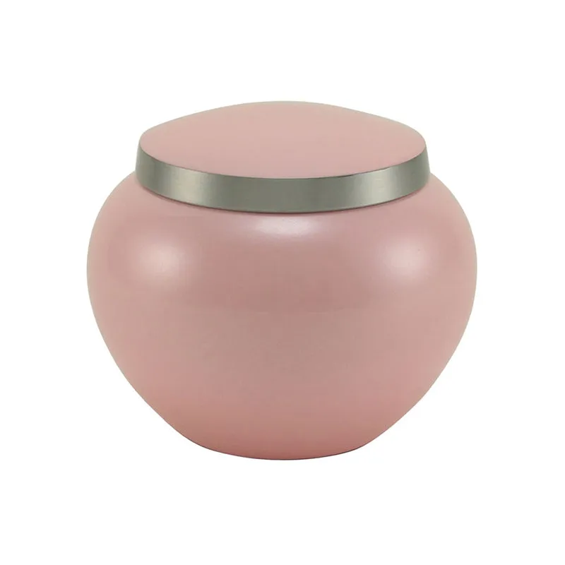 Odyssey Pink Pet Urn In Small