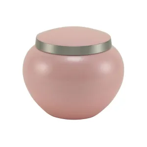 Odyssey Pink Pet Urn In Small