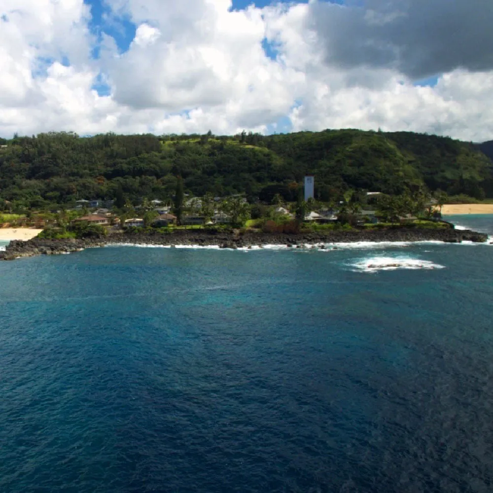 Off the Coast of Waimea Bay