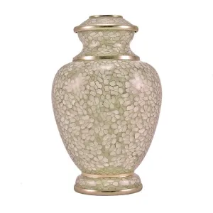 Opal Cloisonne Urn In Large