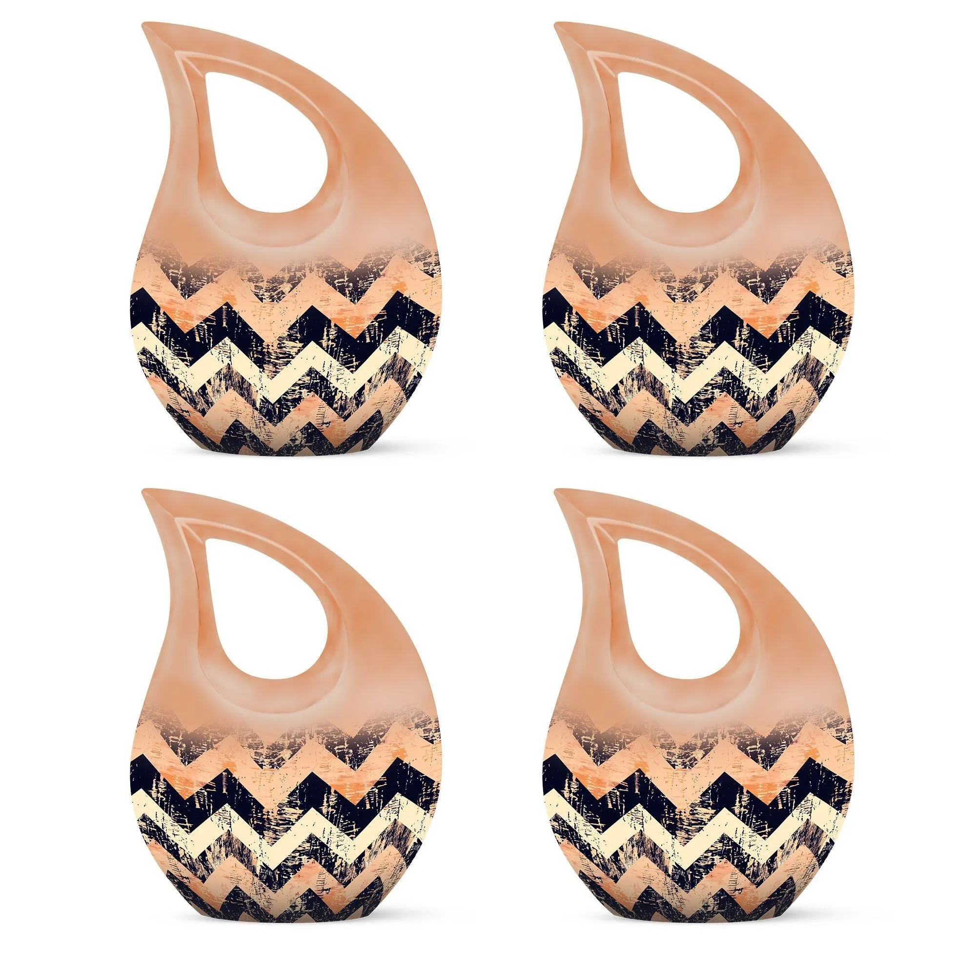 Pattern Urn - Symbolic Memorial Keepsake for Celebrated Existence