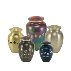 Paw Print Urn