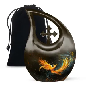 Phoenix Flame Embodiment - A Cremation Memorial Repository