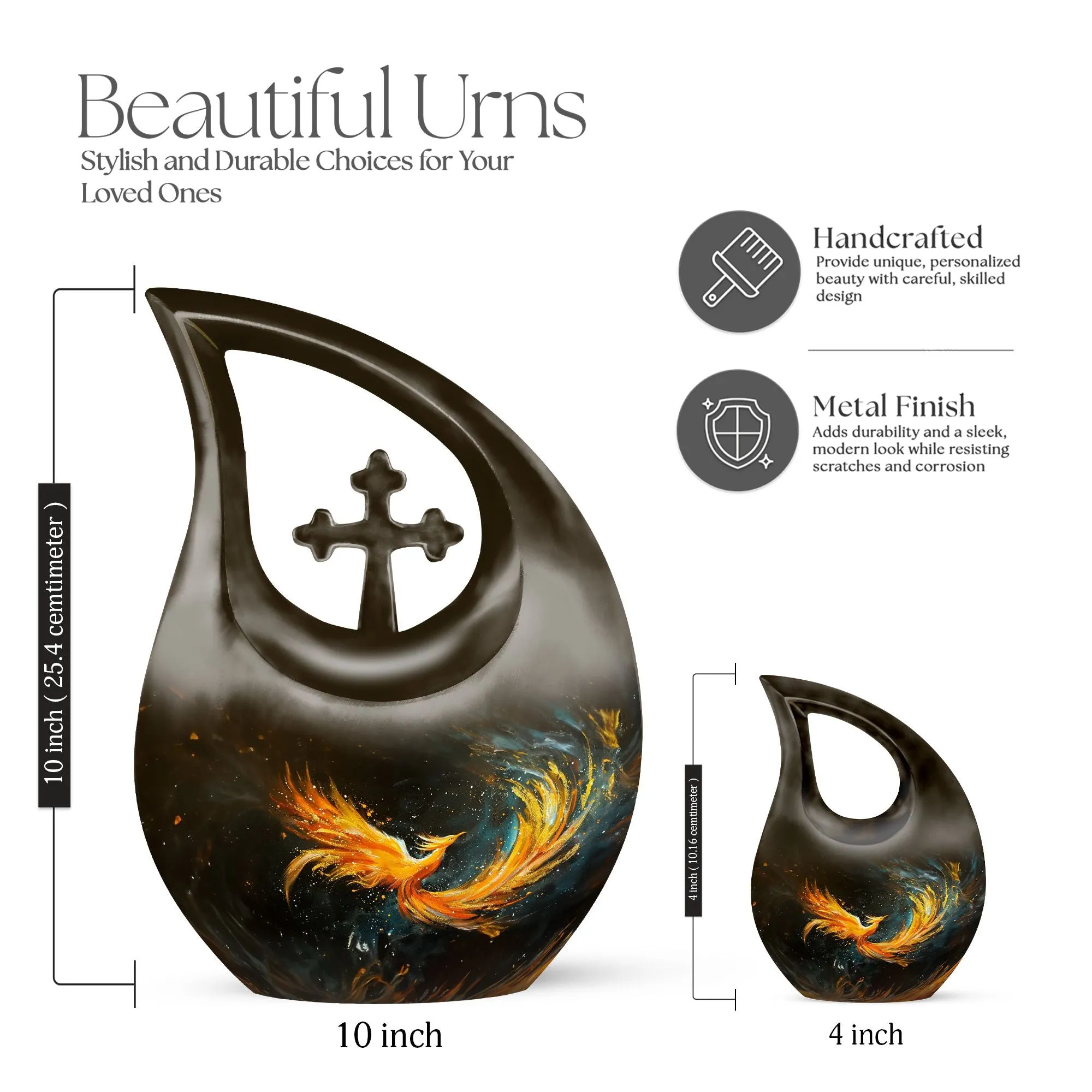 Phoenix Flame Embodiment - A Cremation Memorial Repository