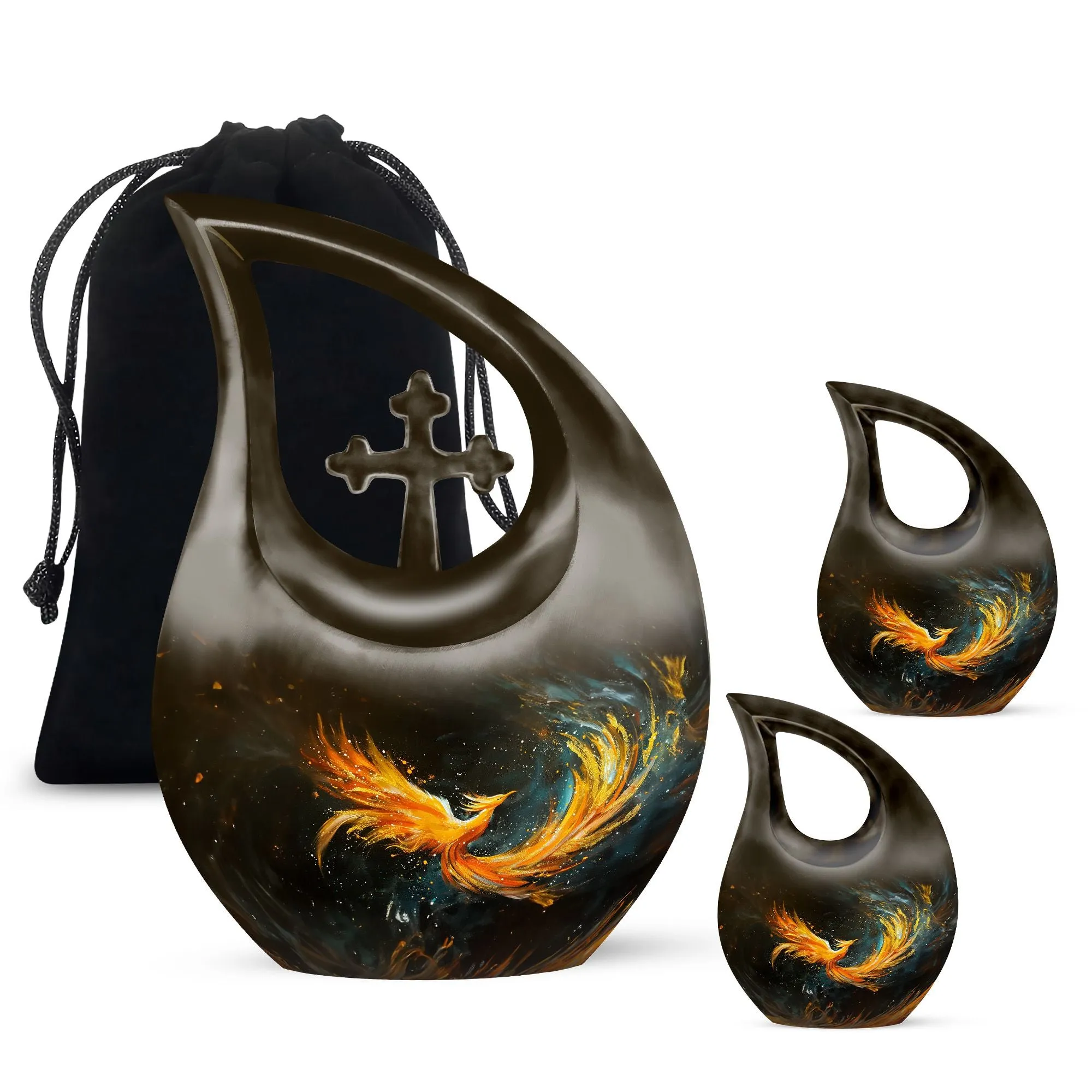 Phoenix Flame Embodiment - A Cremation Memorial Repository