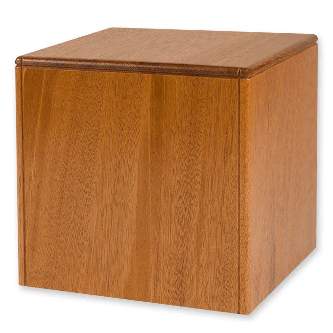 Premium Wood Cremation Urns Designed for Niche - Fits Arlington Cemetery