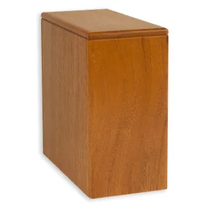 Premium Wood Cremation Urns Designed for Niche - Fits Arlington Cemetery