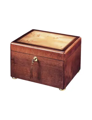 Reflections III - Cherry Chest Wood Urn