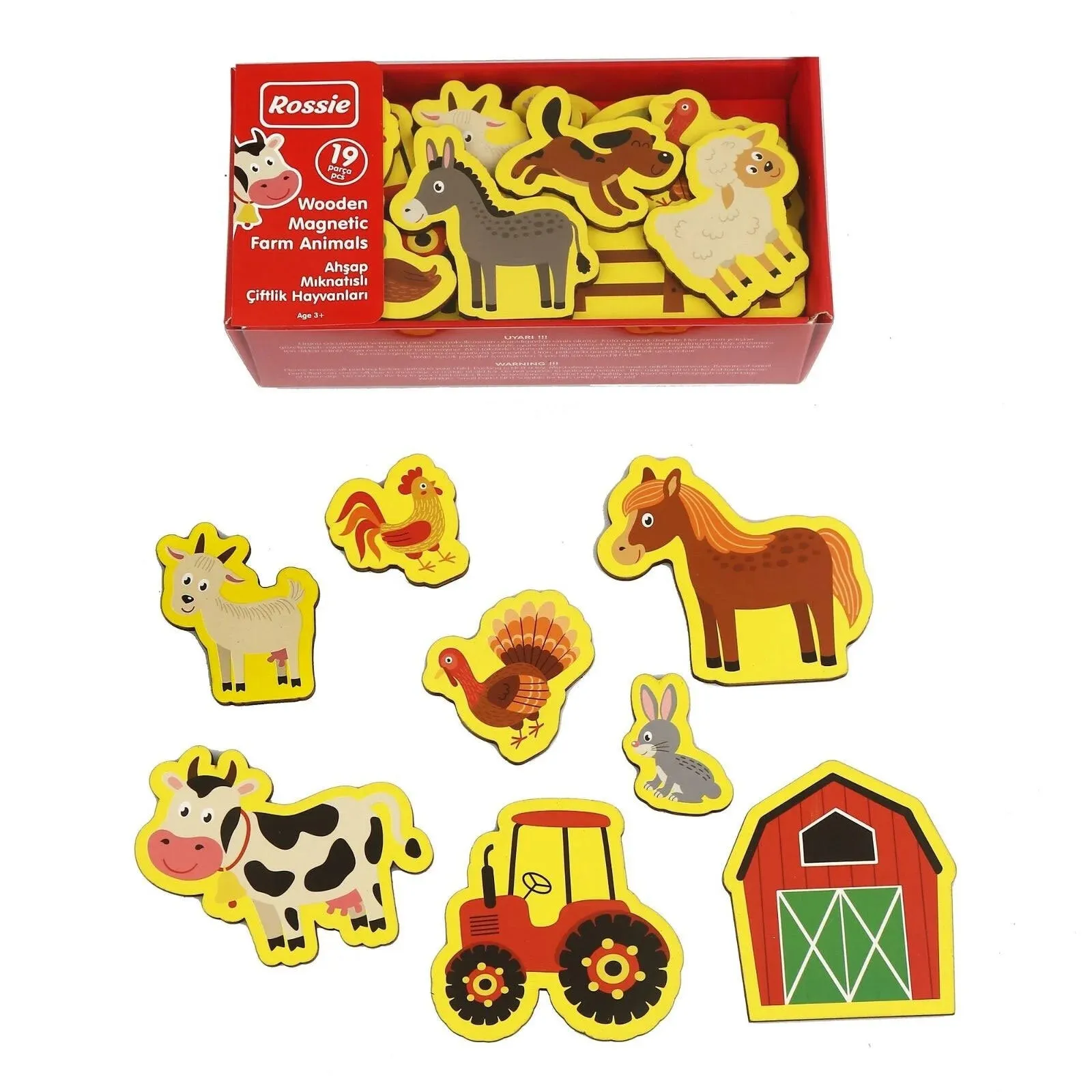 Rossie Magnet Farm Figures