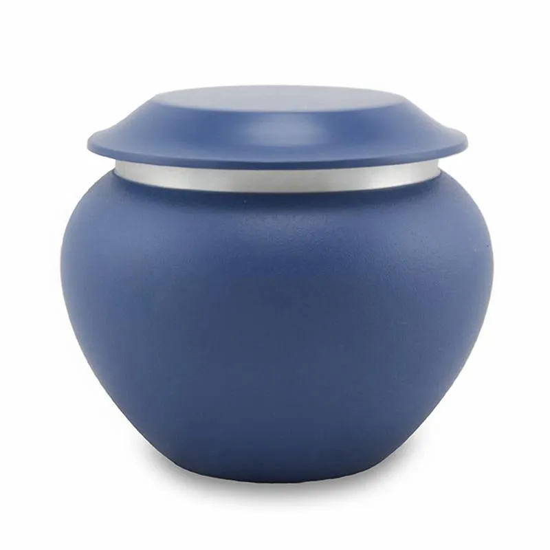 Sapphire Pet Urn In Medium