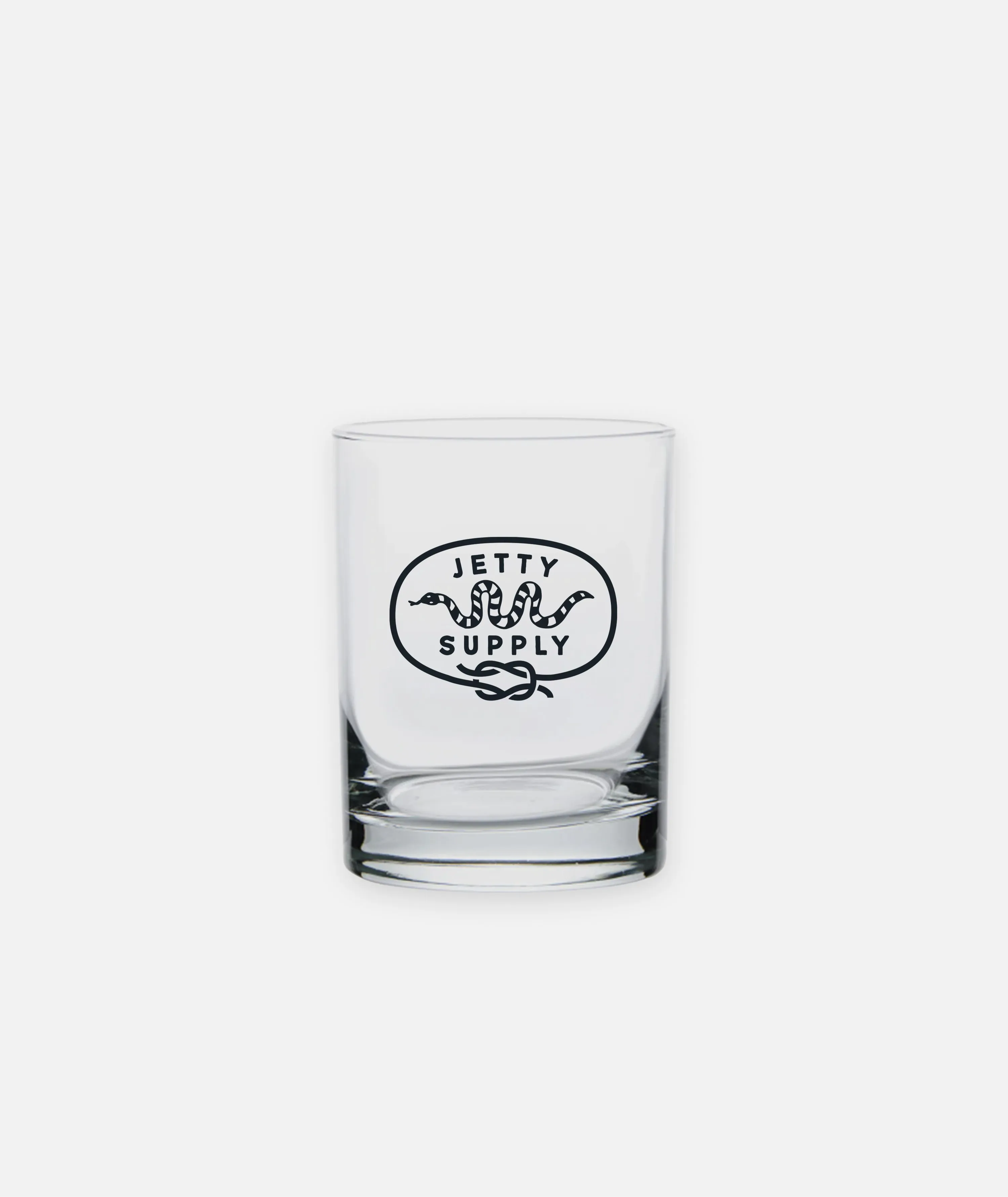 Seasnake Rocks Glass - Clear