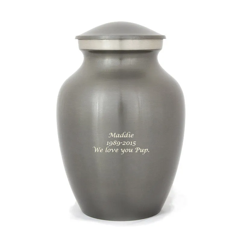Slate Pet Urn in Petite