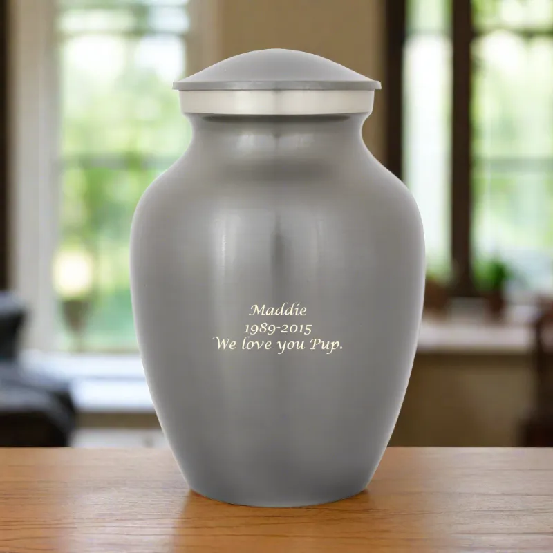 Slate Pet Urn in Petite