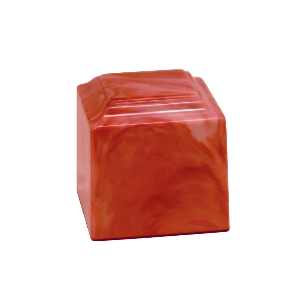 SMALL Cultured Marble Urn -390- Little TAHITI