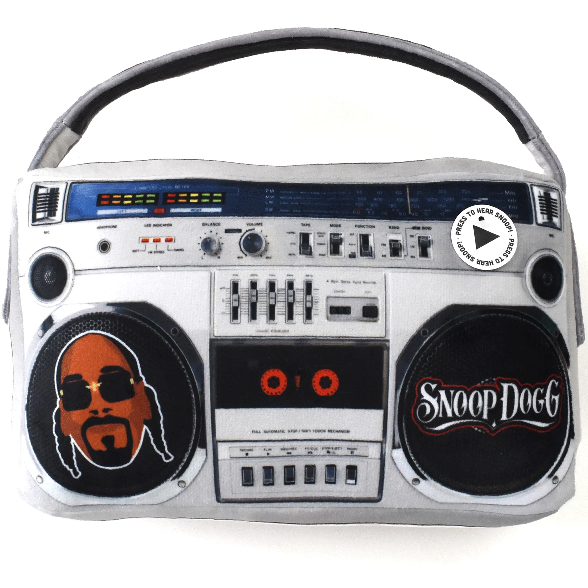 Snoop Doggie Dogg Boom Box Toy Grey Dog Toys