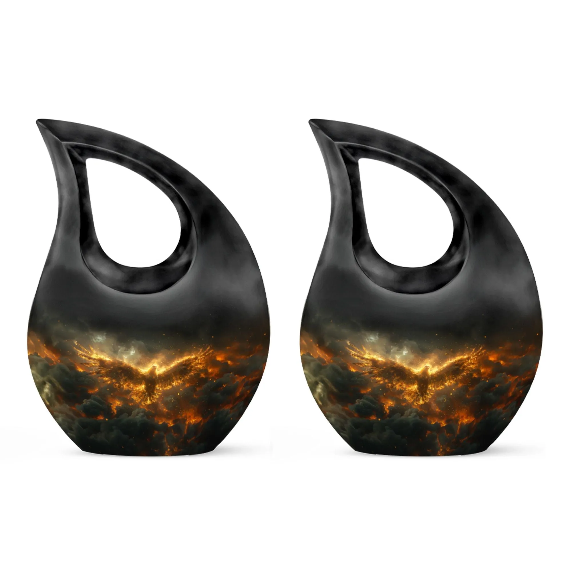Storm Rising Urn : Memorial Cremation Urn For Ashes