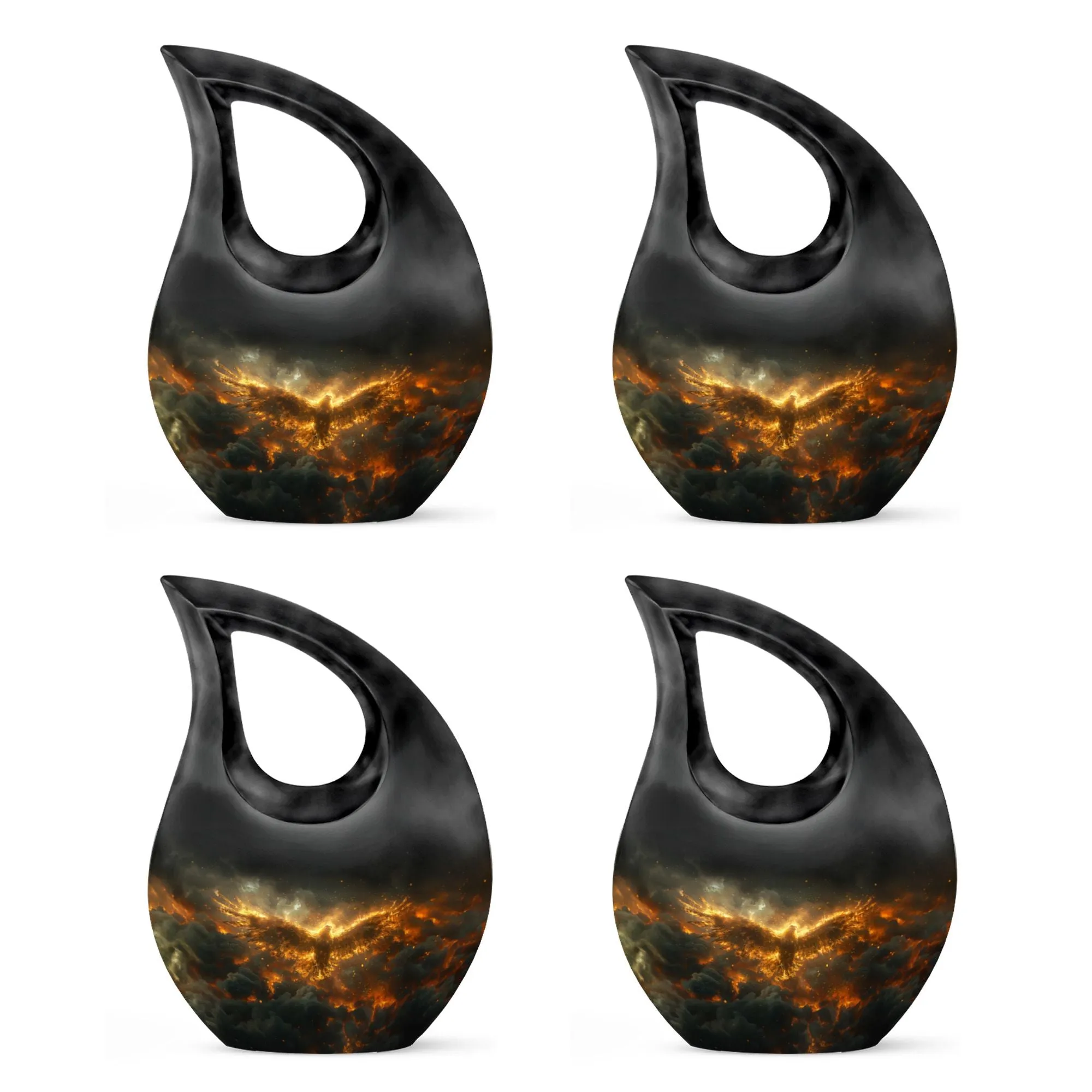 Storm Rising Urn : Memorial Cremation Urn For Ashes