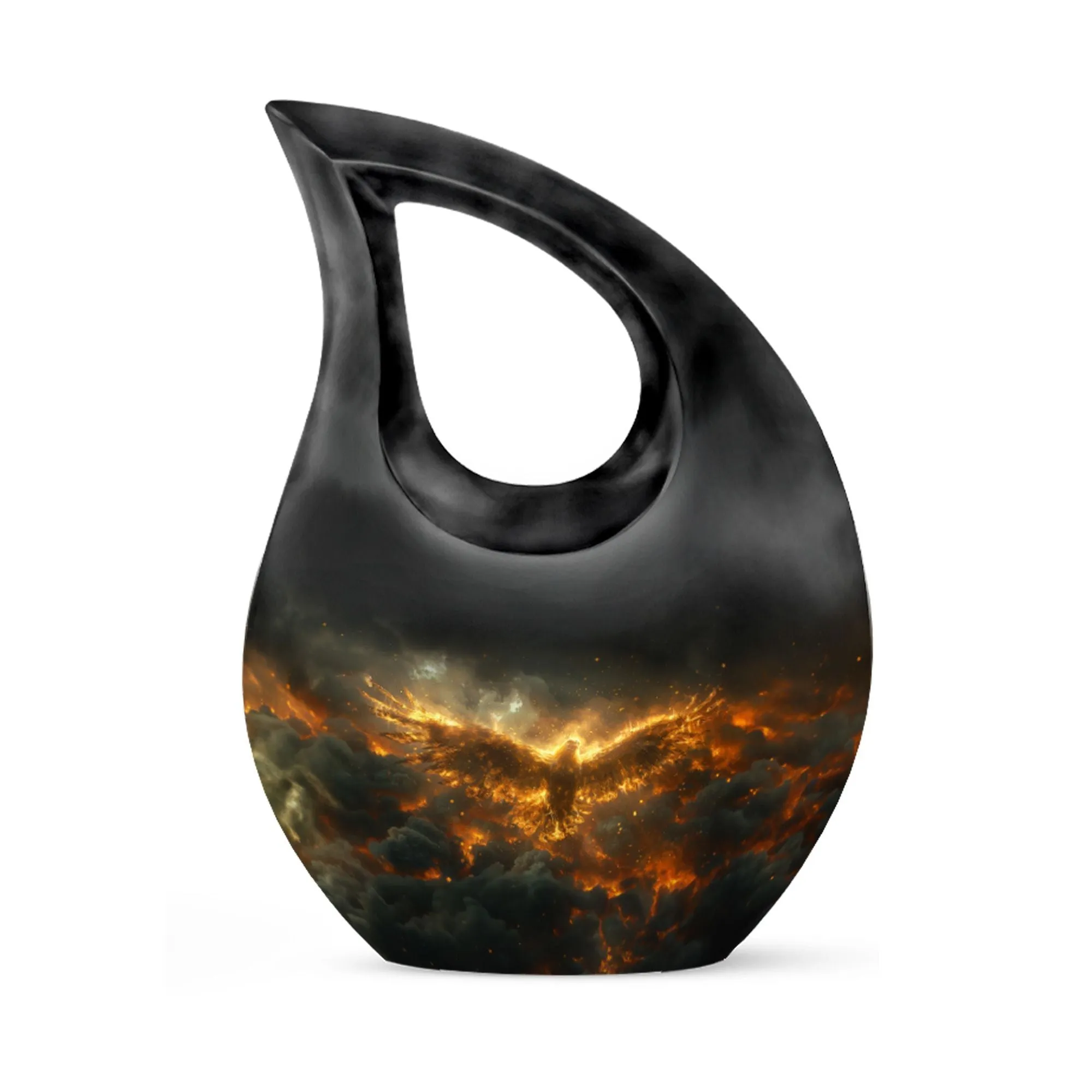 Storm Rising Urn : Memorial Cremation Urn For Ashes