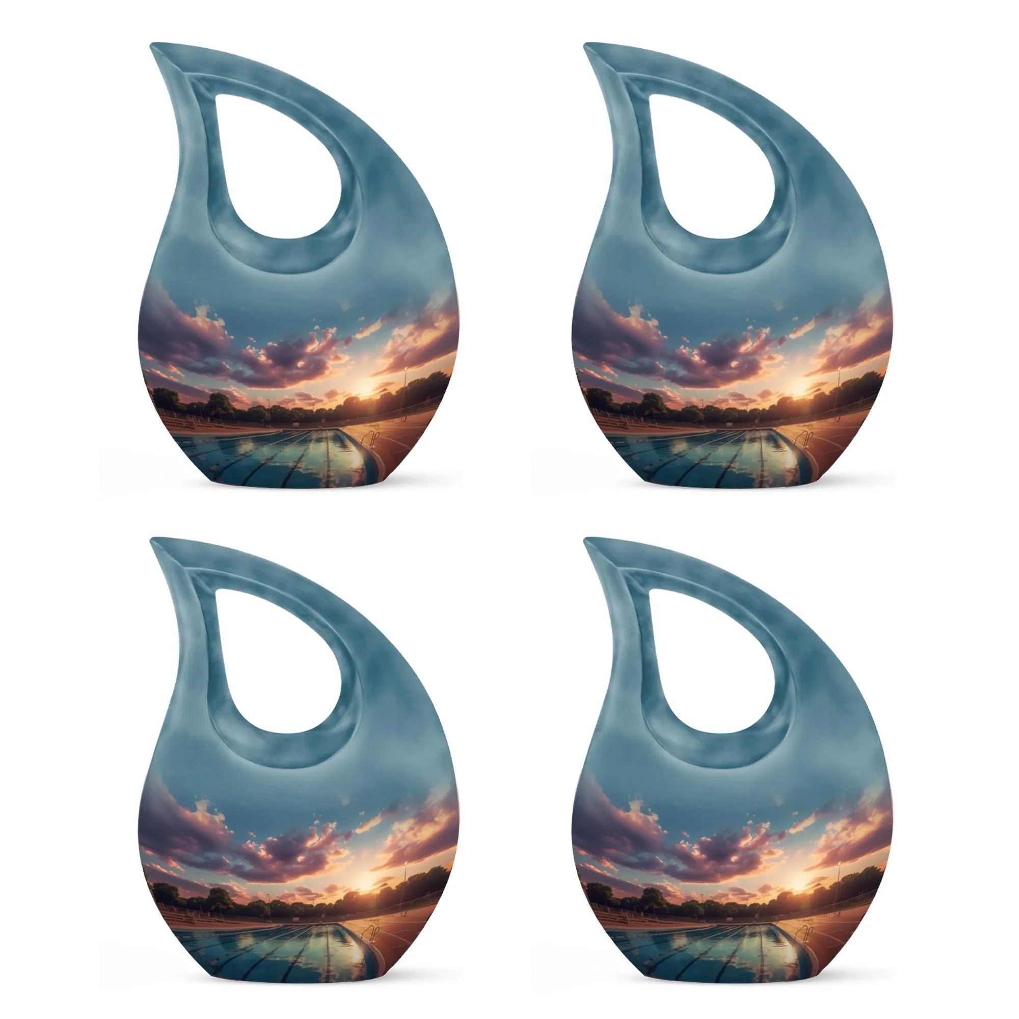 Swim Unity: Lasting Memorial Tribute Swimming Pool Urn