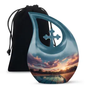 Swim Unity: Lasting Memorial Tribute Swimming Pool Urn