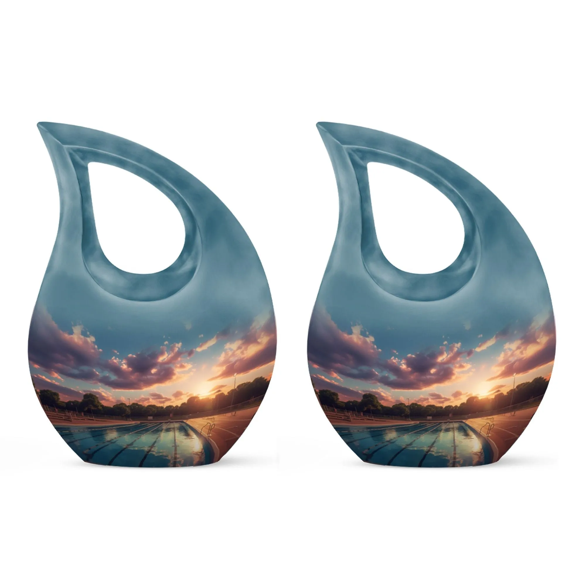 Swim Unity: Lasting Memorial Tribute Swimming Pool Urn