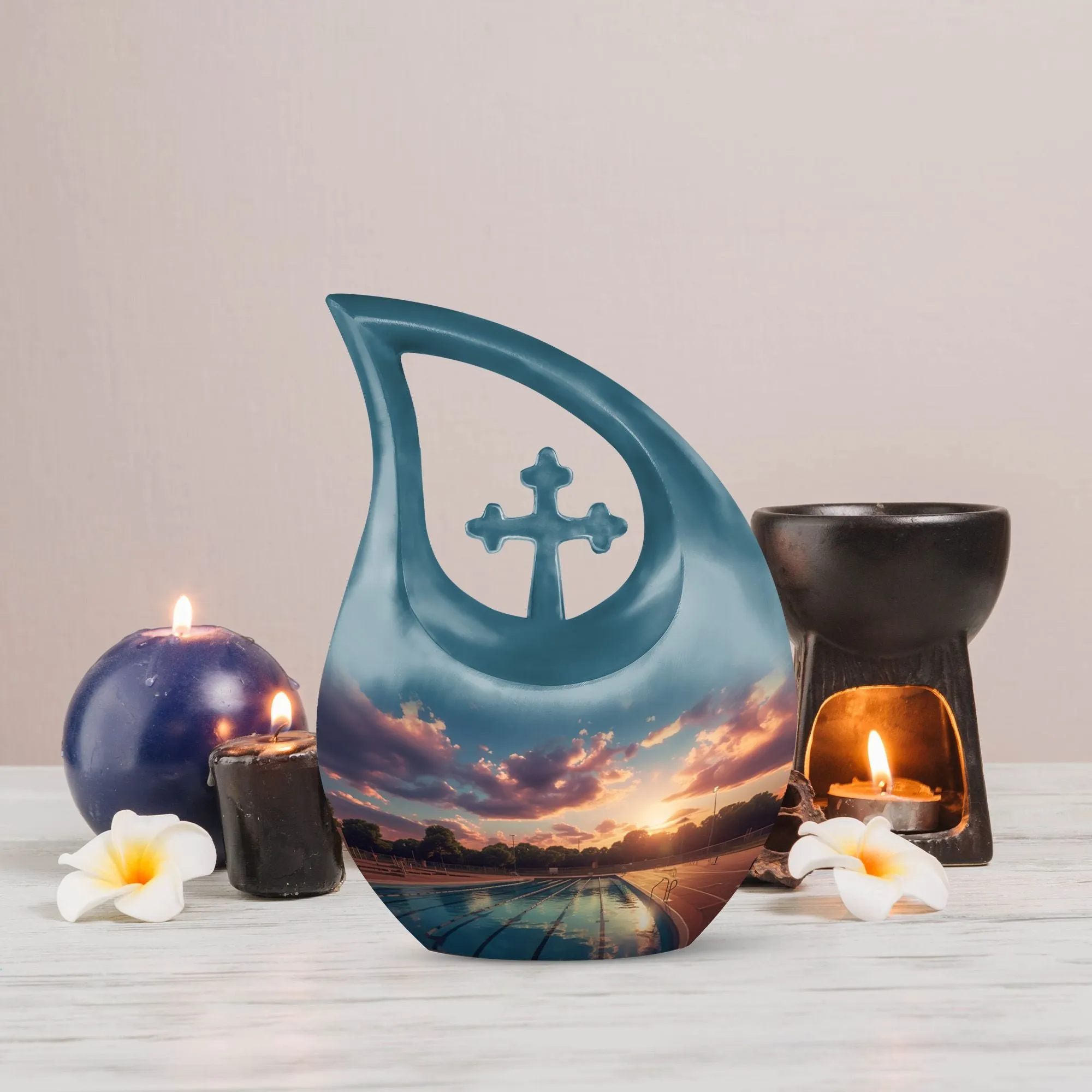 Swim Unity: Lasting Memorial Tribute Swimming Pool Urn