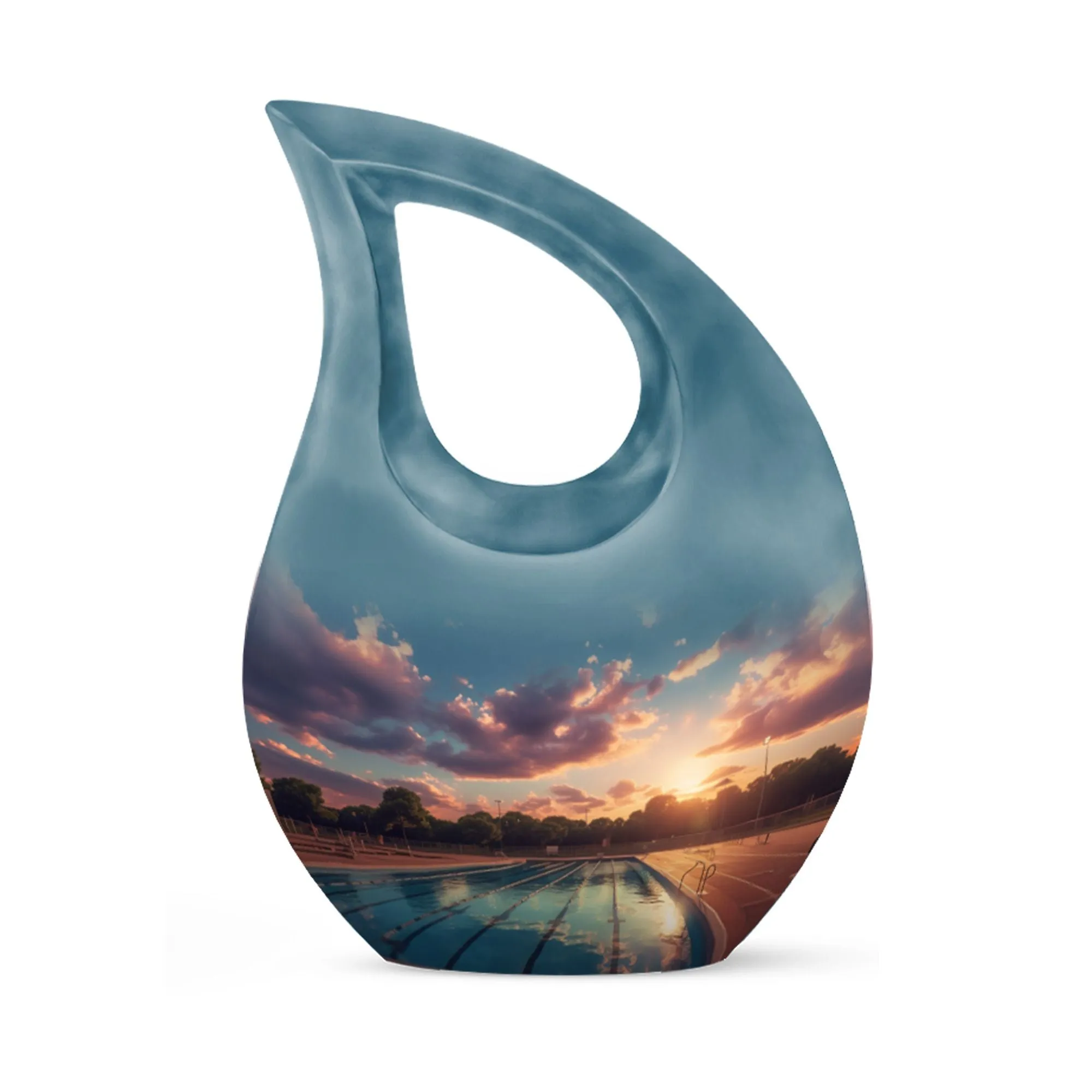 Swim Unity: Lasting Memorial Tribute Swimming Pool Urn