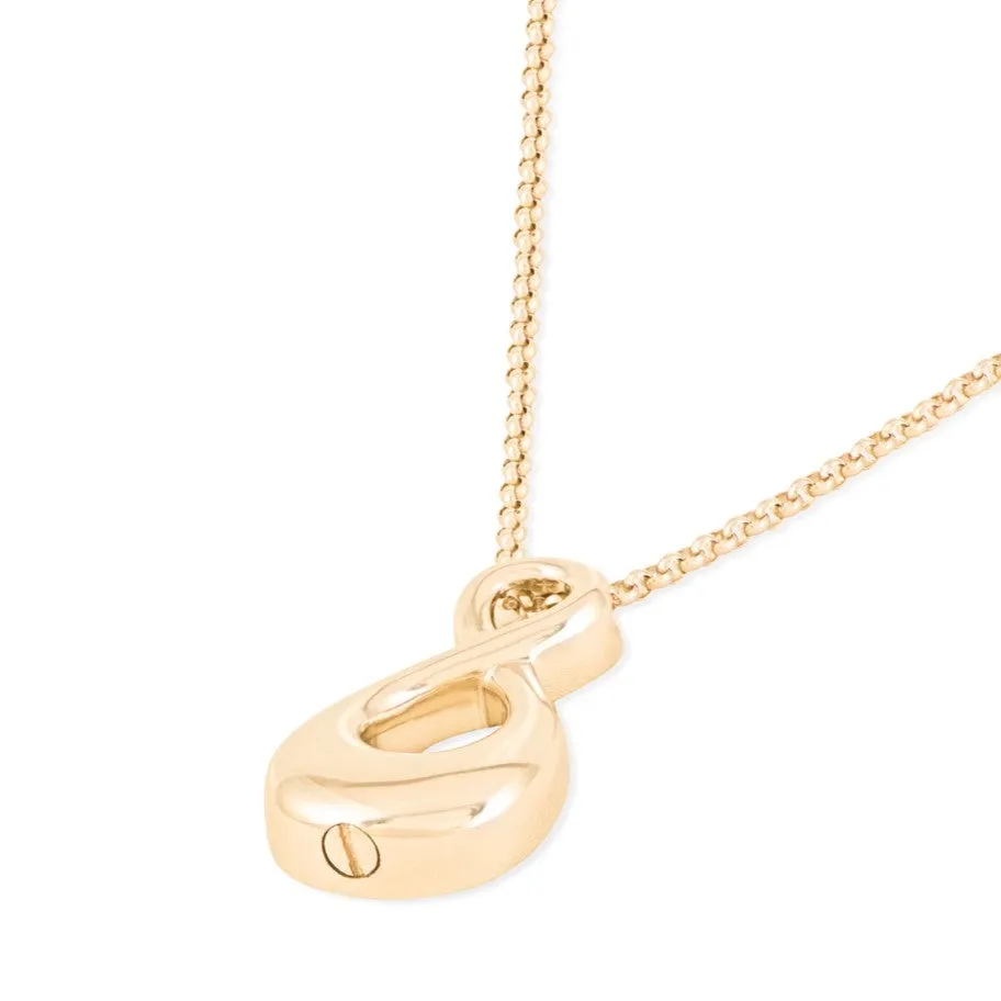 The Infinity Cremation Necklace